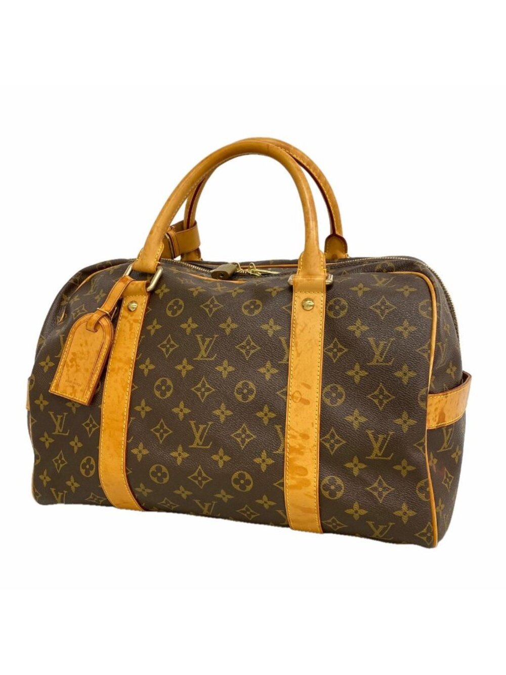 Louis Vuitton Boston Bag Monogram Carryall Brown